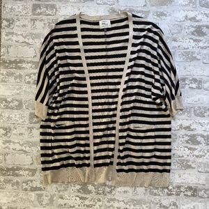 Cotton On Striped Kimono Sleeve Cardigan -excellent condition!